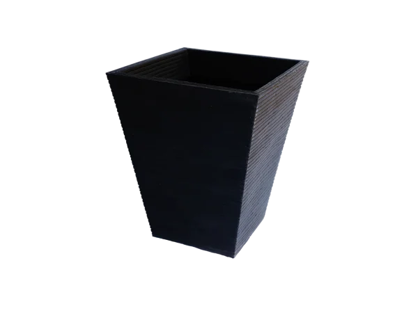 Maceta Piramidal Rayada - Imagen 2