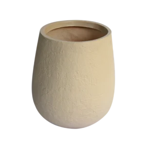 jarron rustico beige de macetas maida